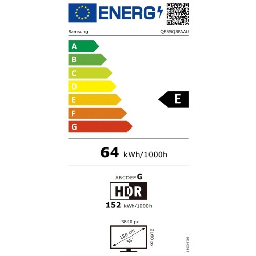 TV UHD SAMSUNG QE55Q8FAAUXXH QLED SMART